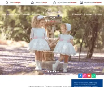 Mirandatextil.com(Miranda Textil) Screenshot