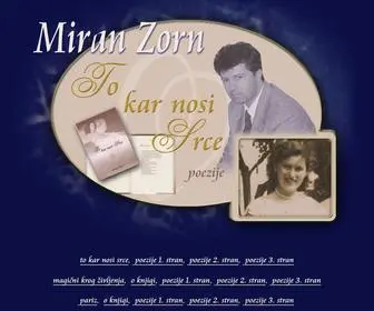 Miranzorn.com(Miran Zorn) Screenshot