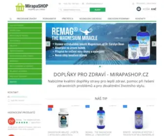 Mirapashop.cz(Doplňky) Screenshot