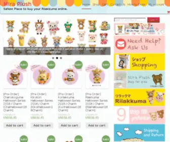 Miraplush.com(Mira Plush) Screenshot