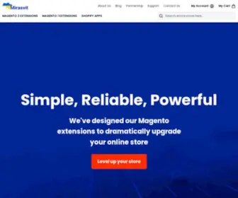 Mirasvit.com(Magento Extensions by Mirasvit) Screenshot