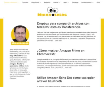Miravosblog.com(◁) Screenshot