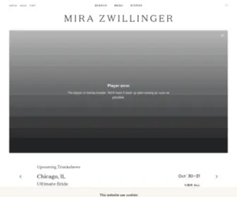 Mirazwillinger.com(Couture Wedding and Evening wear) Screenshot