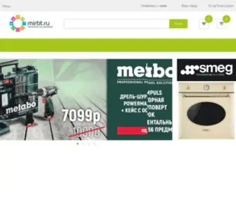 Mirbt.com(бытовая техника) Screenshot