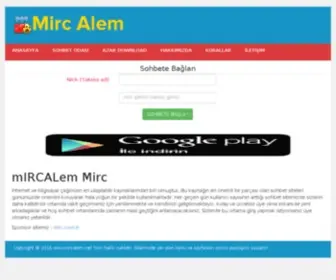 Mircalem.net(Chat) Screenshot