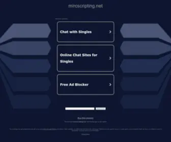 Mircscripting.net(Mirc scripting) Screenshot