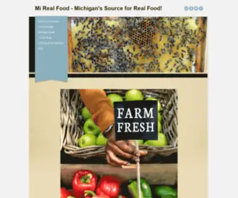 Mirealfood.com(Mi Real Food) Screenshot