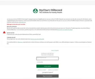 Mirecordmisalud.org(Mi Record) Screenshot