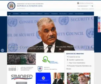 Mirex.gov.do(Inicio) Screenshot