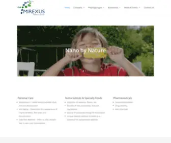 Mirexusbiotech.com(Mirexus) Screenshot