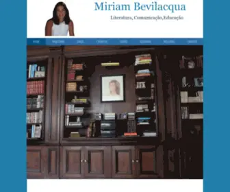 Miriambevilacqua.com.br(Crônica) Screenshot