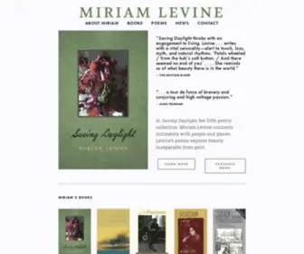 Miriamlevine.com(Miriam Levine) Screenshot