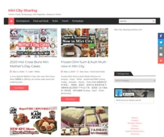 Miricitysharing.com(Travel, Food, Technology, Development, Design & News) Screenshot