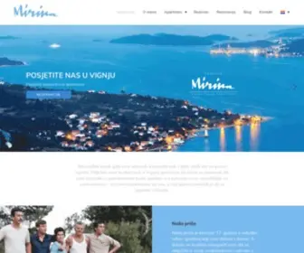 Mirina-Viganj.com(Mirina Viganj) Screenshot