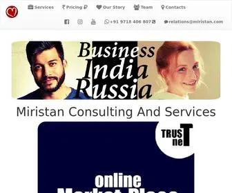 Miristan.com(Business India Russia) Screenshot