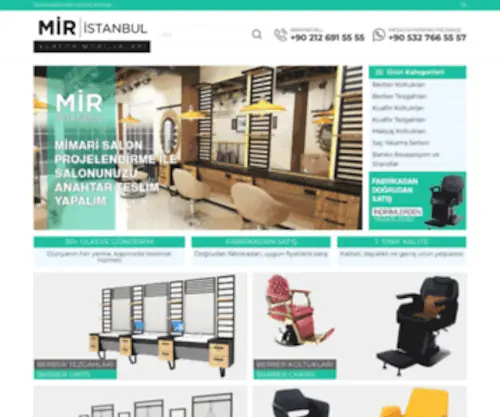 Miristanbul.com(Berber ve Kuaför Ekipmanları) Screenshot