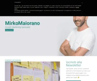 Mirkomaiorano.it(Mirko Maiorano) Screenshot