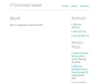 Miroch.ru(IT Common Sense) Screenshot