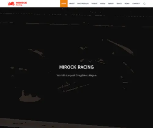 Mirockracing.com(MIROCK Racing.com) Screenshot