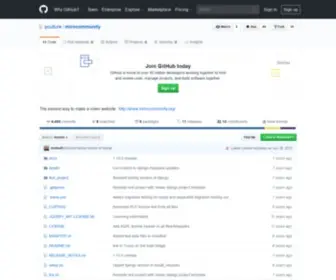 Mirocommunity.org(Miro Community) Screenshot