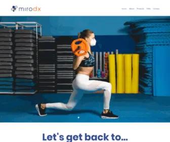 Mirodx.com(Health Surveillance) Screenshot