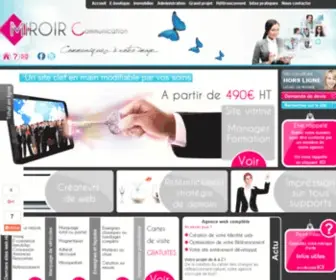 Miroir-Communication.fr(Developer Edition) Screenshot