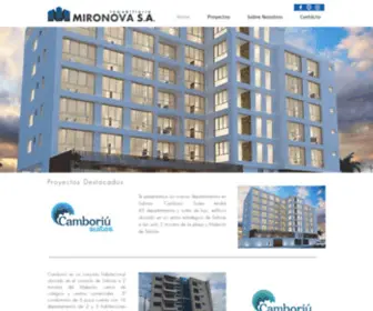 Mironova.com.ec(Mironova S.A) Screenshot