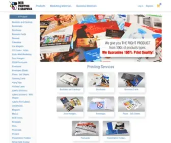Mirprint.com(Mir Printing & Graphics) Screenshot