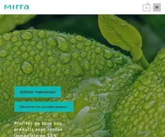 Mirra-Cosmetiques.fr(Mirra Cosmetiques) Screenshot