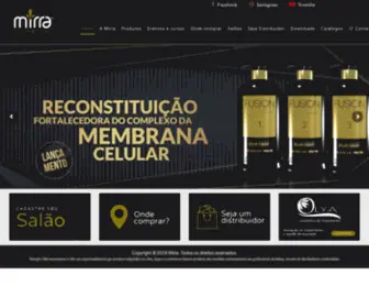 Mirracosmeticos.com(Mirra Cosméticos) Screenshot