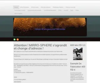 Mirro-Sphere.com(Mirro sphere) Screenshot