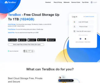 Mirrobox.com(Free Cloud Storage Up To 1 TB) Screenshot