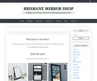 Mirror-Shop.com.au(Brisbane Mirror Shop) Screenshot