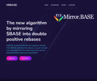 Mirrorbase.finance(Mirrorbase finance) Screenshot