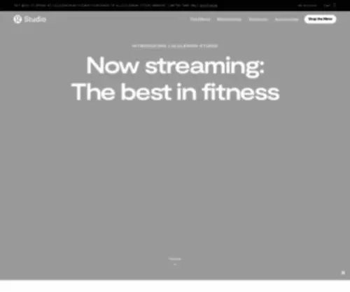 Mirror.com(The Nearly Invisible Interactive Home Gym) Screenshot