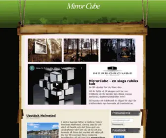 Mirrorcube.se(Mirrorcube) Screenshot