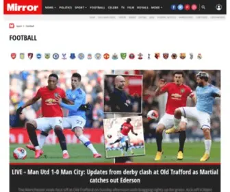 Mirrorfootball.co.uk(Mirrorfootball) Screenshot
