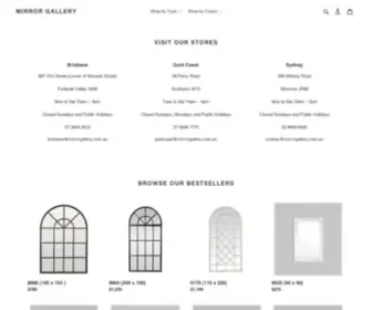 Mirrorgallery.com.au(Mirror Gallery) Screenshot