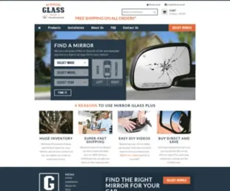 Mirrorglassplus.com(Mirror Glass Plus) Screenshot