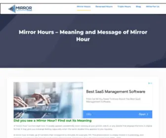 Mirrorhours.com(Mirror Hours) Screenshot