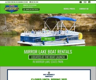 Mirrorlakeboatrentals.com(Mirror Lake Boat Rentals) Screenshot