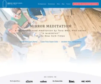 Mirrormeditation.com(Mirror Meditation with Dr) Screenshot