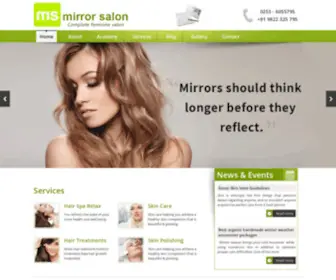 Mirrorsalon.co.in(Beauty Salon) Screenshot