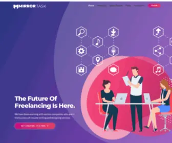 Mirrortask.com(Freelancer's Hub) Screenshot