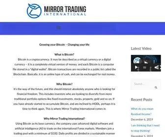 Mirrortradinginternational.com(Mirror Trading International) Screenshot