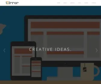 Mirrorwebs.com(Web design & web development) Screenshot