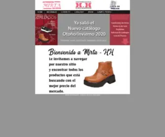 Mirta-HH.com.ar(Distribuidora mayorista de calzado) Screenshot