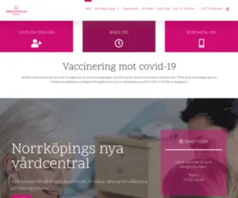 Mirumvc.se(Vårdcentralen Mirum Norrköping) Screenshot