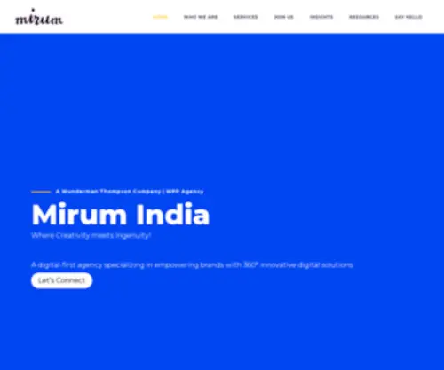 Mirumvideos.com(A borderless digital agency) Screenshot