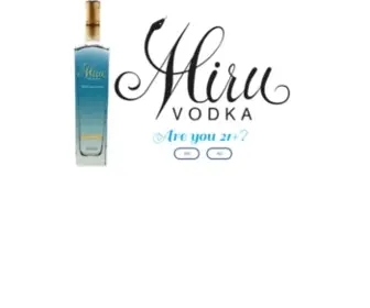 Miruvodka.com(Royalty Spirits) Screenshot